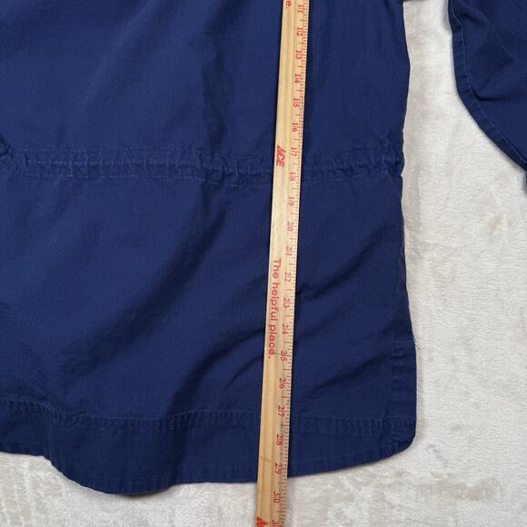 LEE VALLEY Ireland Pullover Jacket Women's Size Medium Drawstring Hooded Canvas - Picture 10 of 10